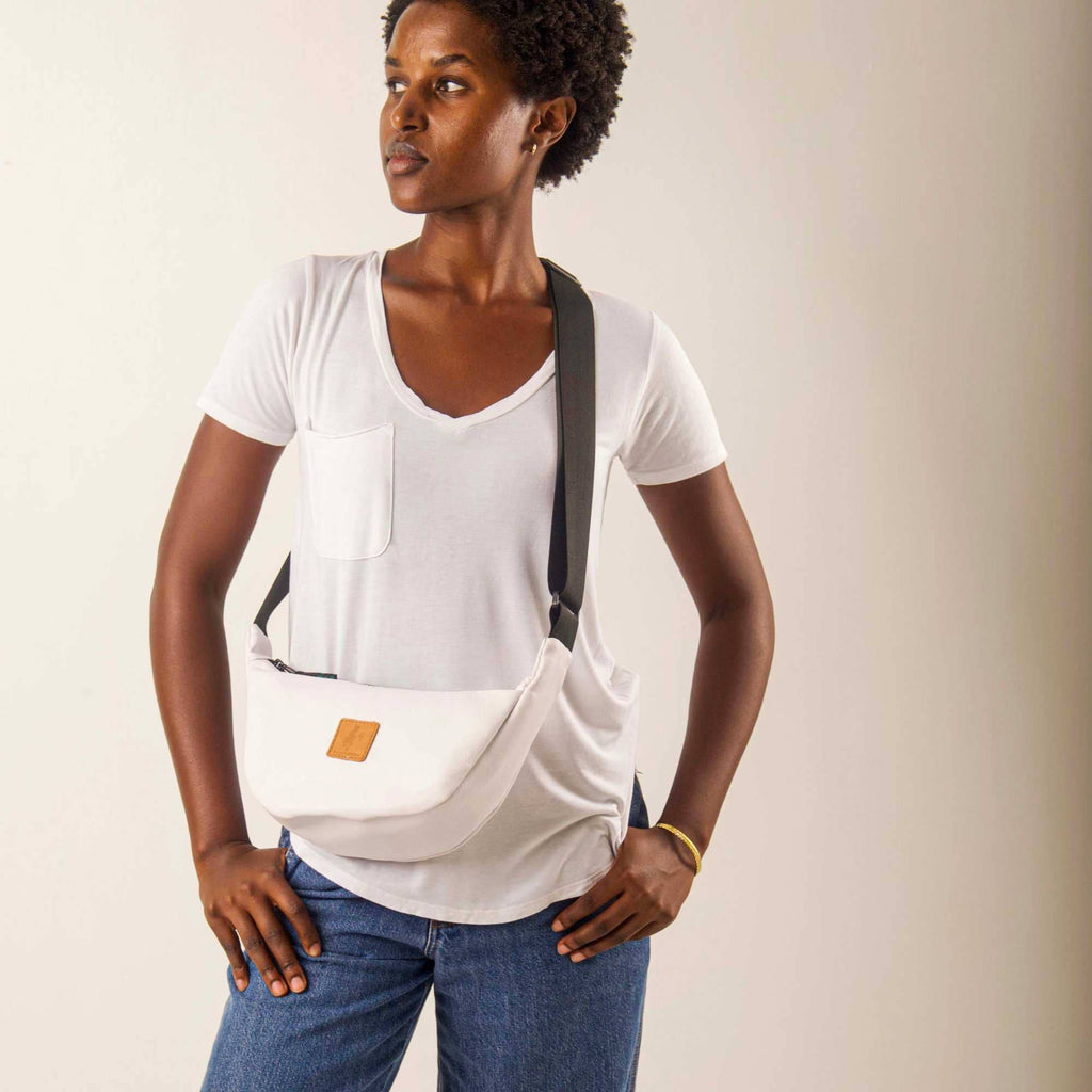 Round Mini Vegan Leather Crossbody Shoulder Bag